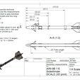 TechnicalDrawingBlurred.jpg Sidewinder AIM-9 L/M SCALE for model aircrafts or display