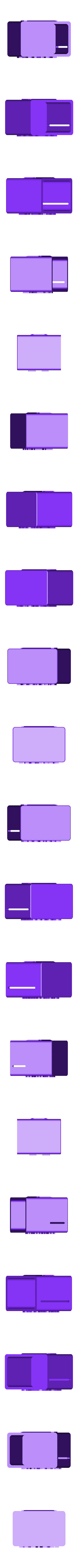 BladeDispose_Box.stl Коробка для утилизации бритвенных лезвий