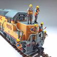 RC04.jpg HO Scale Remote Control Operator Figures