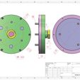 HSD1VS2-A01-021.jpg HSD1VS2-A01 Kinematics Sculpture rotating mechanism unit diy 3d print