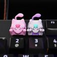 mew_mewtwo_cover_01.jpg Mew And Mewtwo of love Keycaps - Mechanical Keyboard