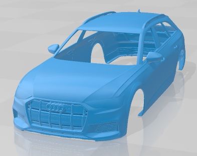 Audi-A6-Allroad-Quattro-2022-1.jpg Fichier 3D Audi A6 Allroad Quattro 2022 Carrosserie imprimable・Plan à imprimer en 3D à télécharger, hora80