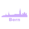 Bern_all.stl Wall silhouette - City skyline Set
