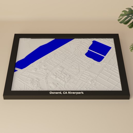Oxnard, CA Riverpark, United States - 3D Miniature