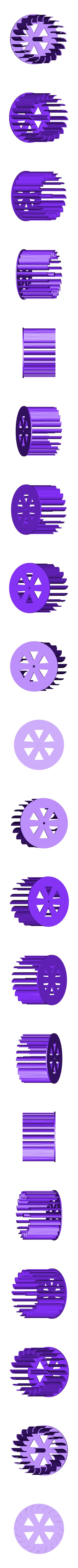 turbine_bottom.STL Mini Vertical Wind Turbine