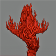 Fire_Elemental_-_Large_Base_-_Back.png Fire Elemental - with Stone Base x 2