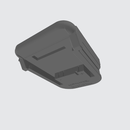 FixerAdapter für  Einhell PowerX-Change Akku auf Makita DWR180Z LXT Ratsche 3D model