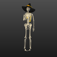 squelette2chapeau.png Thoughtful skeleton