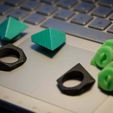 _DSC7280.jpg Free STL file Cube Ring・Model to download and 3D print