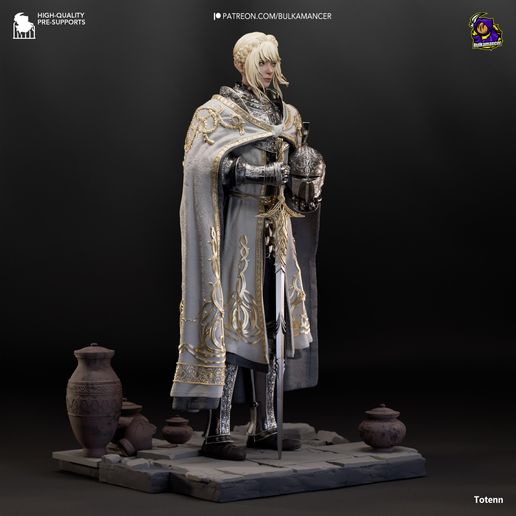 Leda_color-6.jpg Aguja Caballero Leda | Anillo Elden | 220mm