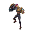 thumbnail.png Arcane Brawler Vi - 12 Variant Print Pack (League of Legends)
