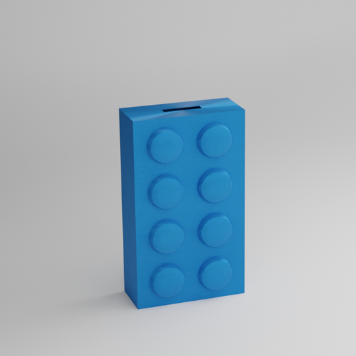 🪙 LEGO Coin Bank・Free STL File for 3D printing・Cults
