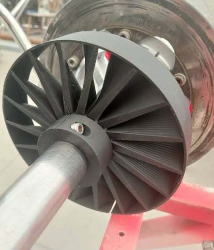 🧞‍♂️ 1 inch karting break cooling fan・ 3MF File for 3D printing・Cults