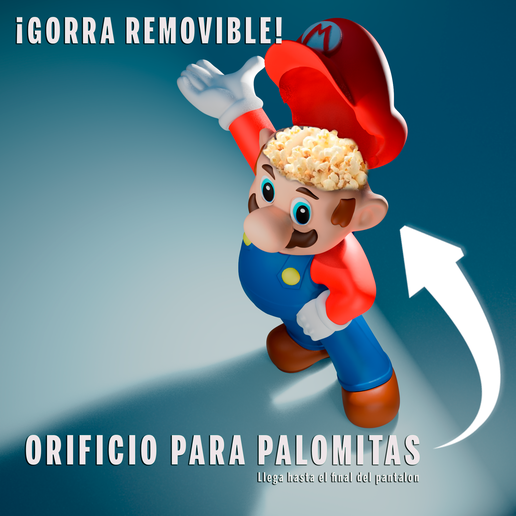 🍿 SUPER MARIO GALAXY POPCORN MAKER - 2 VERSIONS・ 3D File for 3D ...
