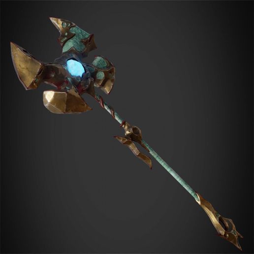 Corrupted Hammer Jayce Arcane S2 - Косплей и аксессуары - PLA - изделие 3D-печати - фото 6