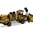 00ea6d9b-49c2-4222-9d2f-9f8cc4dfc689.png Yellow Snow Blower Truck with Movements