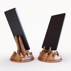 wooden_phone_stand.jpg Organic - Phone Stand V2