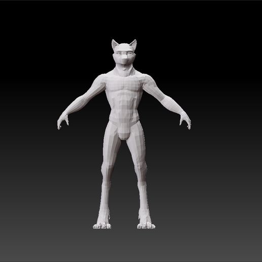 🐺 Wolf humanoid - wolf for game - wolf unity3d - wolf ue5 -wolf ue6 ...