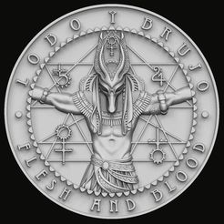 193.1.jpg Modelo de impresión en 3D de Anubis Bas-Relief