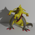 Haxorus2.png Haxorus pokemon 3D print model