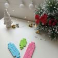 2.png CANDYTRIO – 3 Sizes of Flexi Christmas Candy Keychains | Print-in-Place, No Supports