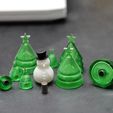 Christmas tree fridge magents.JPG Fichier STL arbres de Noël aimants pour frigo・Plan pour imprimante 3D à télécharger