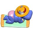 16.jpg HIPPO BABSI BABY FOR 3D PRINT STL