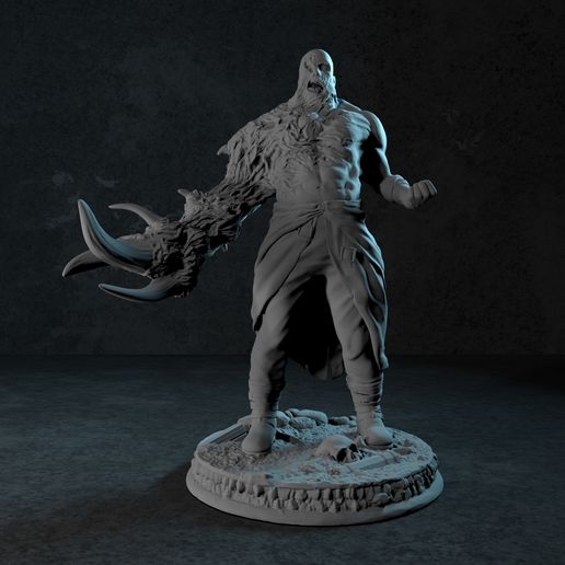 🧟 Super Tyrant - Residual Evil 2 Remake・ STL File for 3D