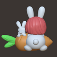 1000024337.png Carrot Babies Mini Figurine