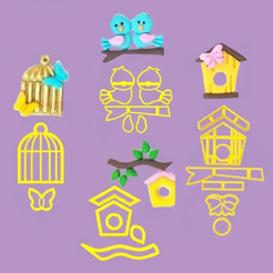 Cortadores-Modulados-Jardim-Encantado-5cm.png STL file CUTTERS Enchanted Garden・3D printer design to download