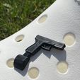 STL file Gun Drum jibbitz for crocs 🔫・3D printing idea to download・Cults