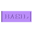 Basil.stl Herb Signs