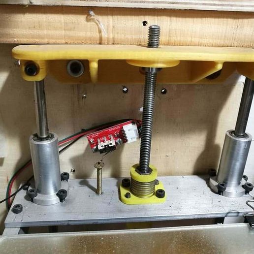 Z-axis guide support - 3D model önizlemesi
