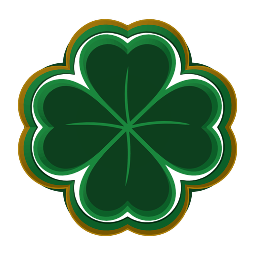 Four-Leaf Clover Swirl Cookie Stamp (Stamp Set)