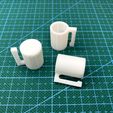 IMG_9304.jpg Free GCODE file Bird netting hooks for 12 mm garden stakes・3D printing design to download