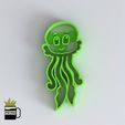 cults 4.jpg FONDANT OCTOPUS COOKIE CUTTER MODEL 3D IMPRESSION