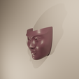 Maskfemme02.png Woman Mask Deco Wall Decoration