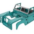 5.jpg land rover series 3 front high capacity cabin 3d print