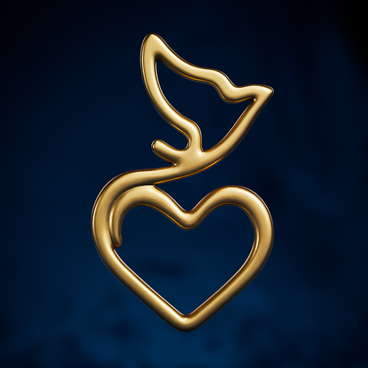 FJ_0174_Love & Peace 3D model