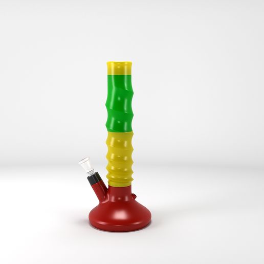 Build a Custom Bong - Twisted bong 3D model