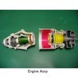 P3-1-Eng-final-Assy.jpg Turboprop Engine, for Business Aircraft, Free Turbine Type, Cutaway