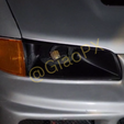 8.png Mitsubishi Lancer Evolution 1 2 3 Front Left Headlight Intake Big Opening