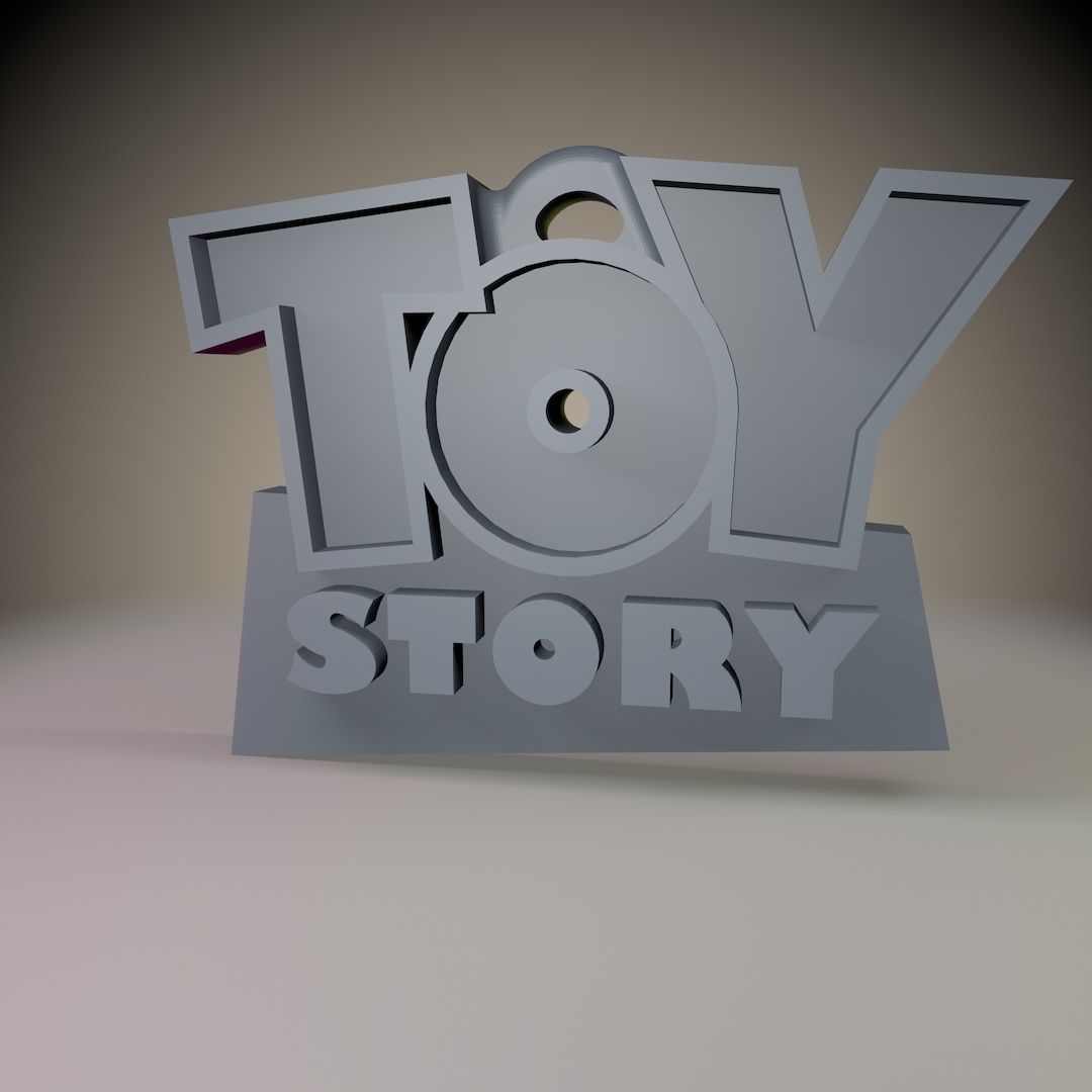 2.jpg Fichier STL Porte-clés Toy Story・Design à télécharger et à imprimer en 3D, Phlegyas