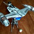 IMG_20220317_161516.jpg Archivo STL gratuito Naboo fighter N1 Mandalorian Version para figuras de acción・Idea de impresión 3D para descargar