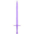 darkness sword parts.STL Konosuba Darkness Sword Printable Assembly