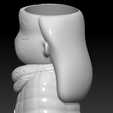 Imagen2.png Pack combo 2 Cute girls planter for 3D printing 3D print model