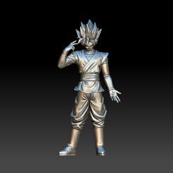 1.jpg 3D file Black Goku・Model to download and 3D print, TheBeheritdigitalstore3d
