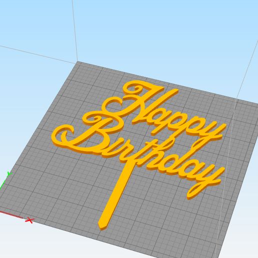 Untitled-1 copy.jpg Download STL file Birthday cake topper ( set of 3 ) • 3D printable model, 3dprintlines
