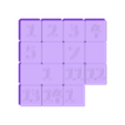 4x4 numbered.STL Yet Another Slider Puzzle Design v2.0 / 8-bit Picture Frame