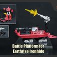 Ironhide_BattlePlatform_FS.JPG Battle Platform for Transformers Earthrise Ironhide